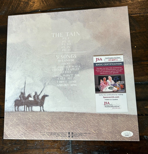 Álbum firmado por The Decemberists "The Tain" con certificado de autenticidad JSA - Imagen 2 de 2