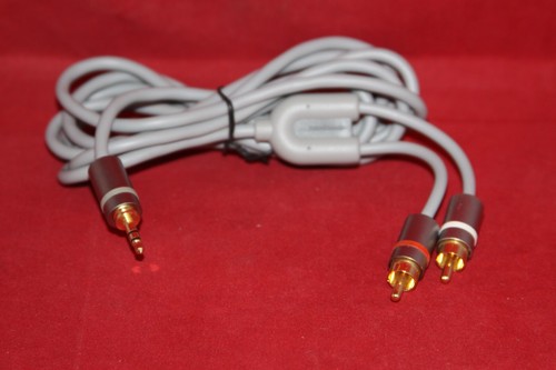 Dynex DX-MP3RCA7, Mini-to-RCA Stereo Audio Cable, 7 feet (2 m)