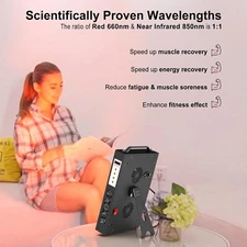 Red Light Therapy Device Infrared Light Therapy 660nm 850nm for Pain Relief