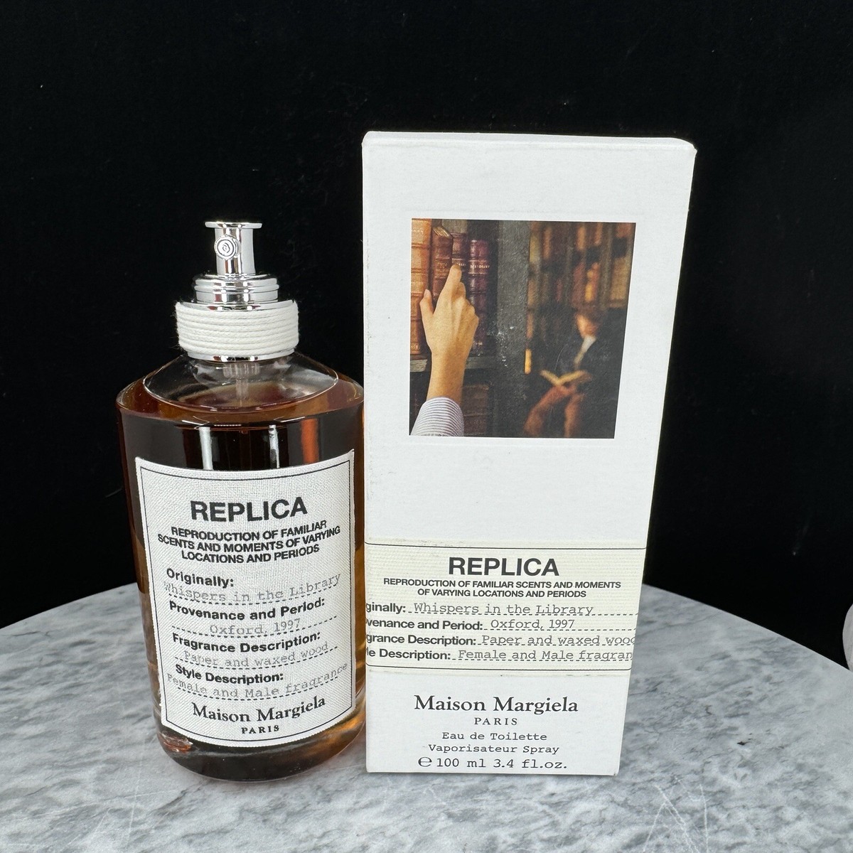 レプリカ whispers in the liblary REPLICA Whispers in the Library Perfume | Maison Margiela