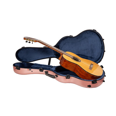 Crossrock Poly Carbon fits 4/4 Classical Guitars, Anti-Scratch Flight Case
