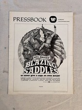 Blazing Saddles - Pressbook - 1976 advertising pamphlet Mel Brooks