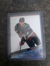2020-21 Upper Deck Series 2 Young Guns Brayden Burke YG RC Card# 499