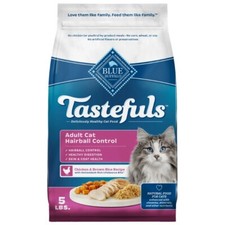 Blue Buffalo Tastefuls Dry Cat Food, Hairball Control, Chicken and Brown Rice