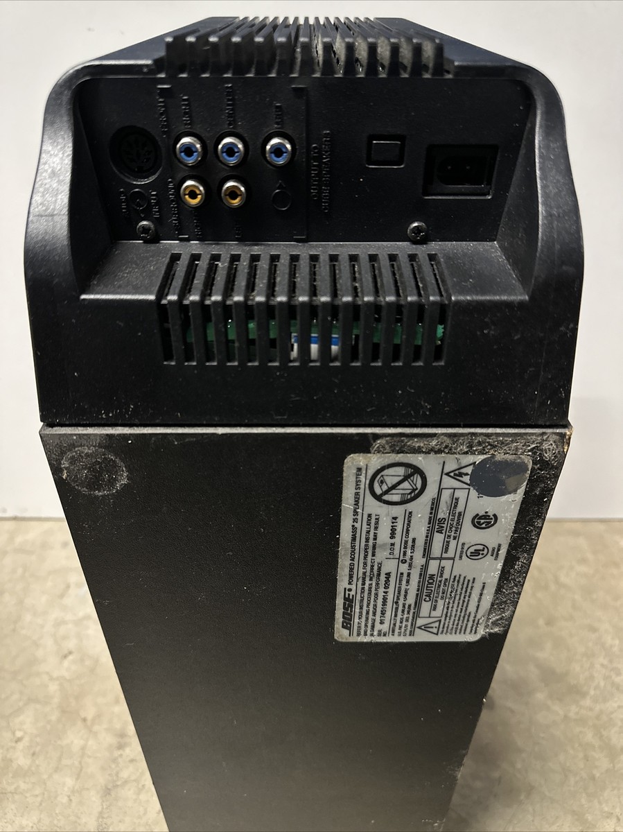Bose Acoustimass 25 Series I Powered Subwoofer Sub -Black Tested 8