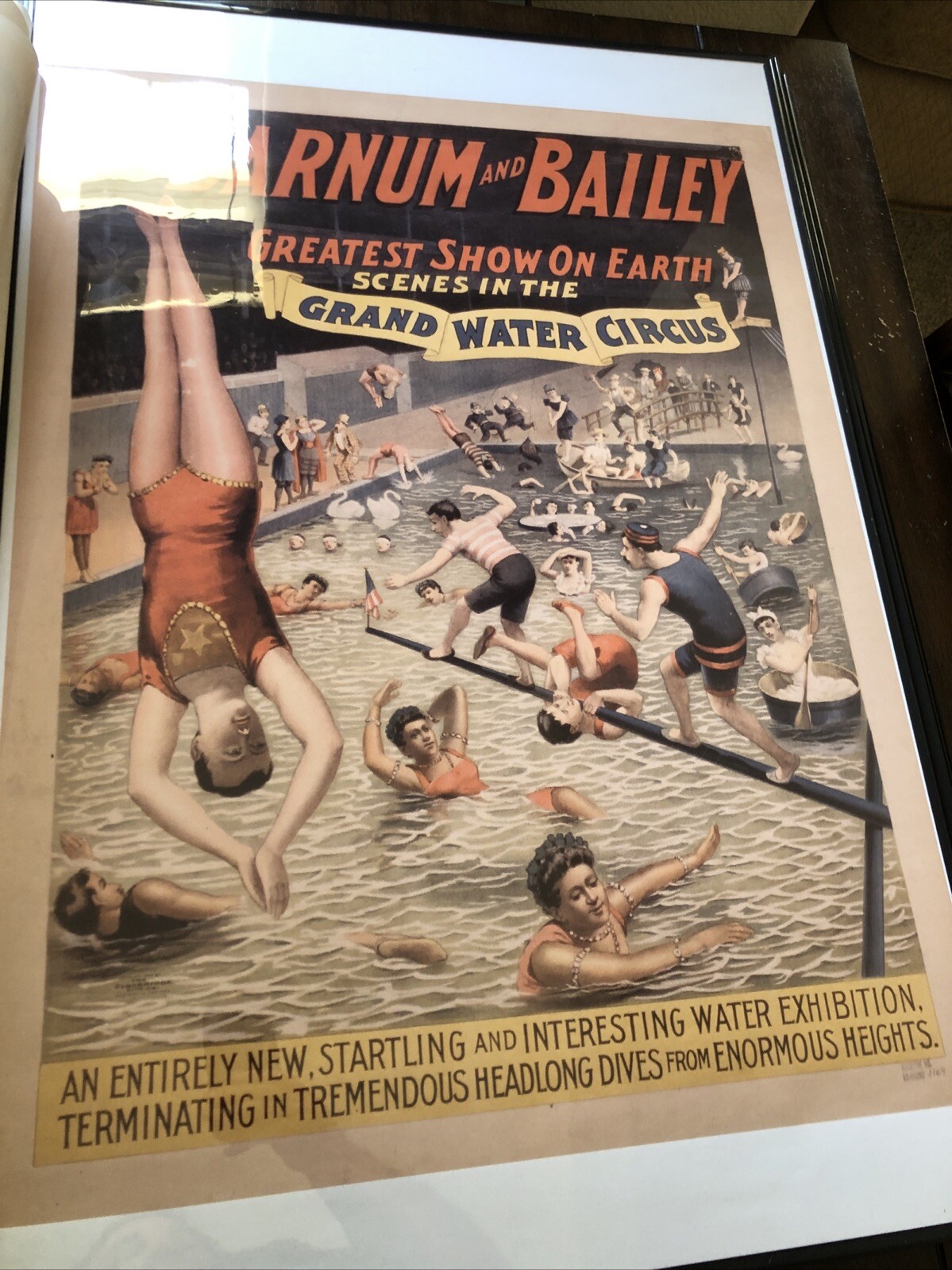 Lot Of Barnum & Bailey  Ringling Brothers 24x36 Inches 7 Posters Some In Frame