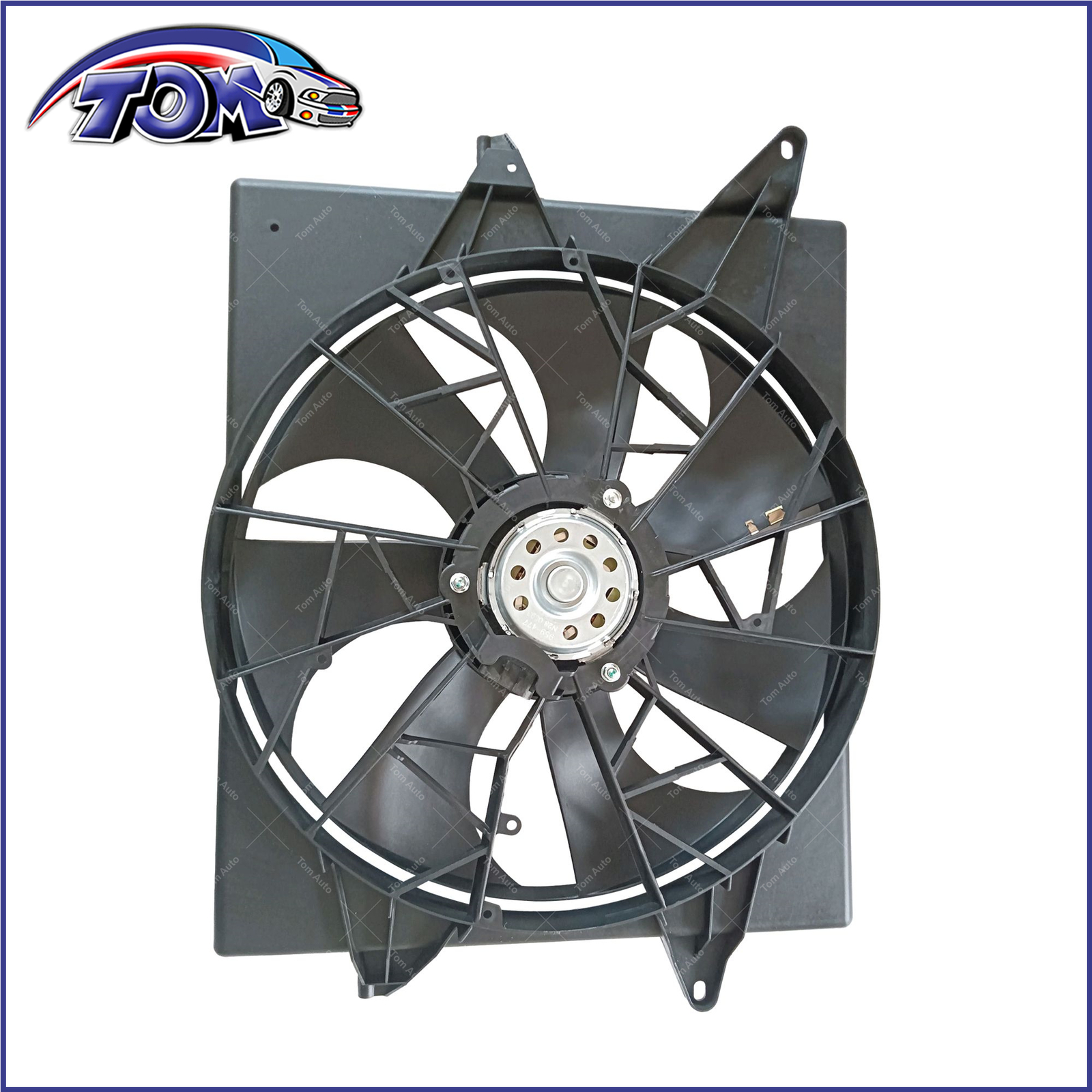 Engine Radiator Cooling Fan with Shroud Assembly For 1994-1997 Ford Thunderbird