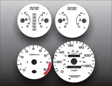 White Face Gauges for 1996-2000 Honda Civic EX LX