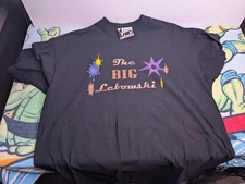 ANDAFTERTHAT Boot Big Lebowski Shirt Large