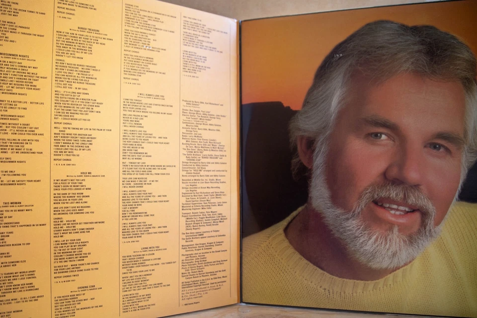KENNY ROGERS - EYS THAT SEE IN THE DARK - Vinyl LP - RCA - 1983 -VG (2310) - Image 4 of 4