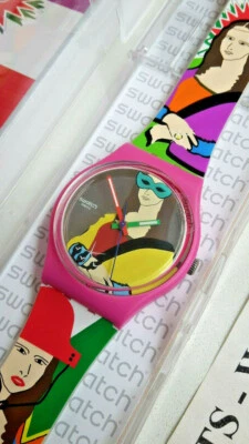 SWATCH+GENT-SPECIAL+GZ301 MONA MASQUEE+SOLD IN PARIS/FRA ONLY+LIMITED+NEU/NEW - Bild 1 von 4