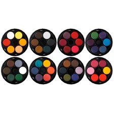 Brilliant DYE BASED Vibrant Water soluble Paint Set KOH-I-NOOR Round Watercolors