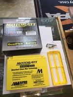 Batterie Motobatt AGM Hermetische Abdichtung MBTX24U Yamaha 1100 XJ 1982