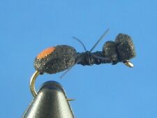 Foam Flying Ant #14; 1 Dozen Trout Fishing Flies