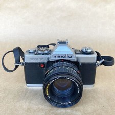 Minolta XG7 35mm SLR Film Camera W/ 50mm 1:1.7, VINTAGE, MISSING LEVER, NICE