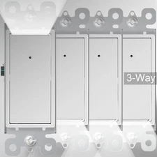 SOZULAMP 3 Way Light Switch with Night Light-Easy to Install-No Neutral Requi...