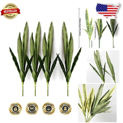 Set of 4 Faux Snake Plants - 30