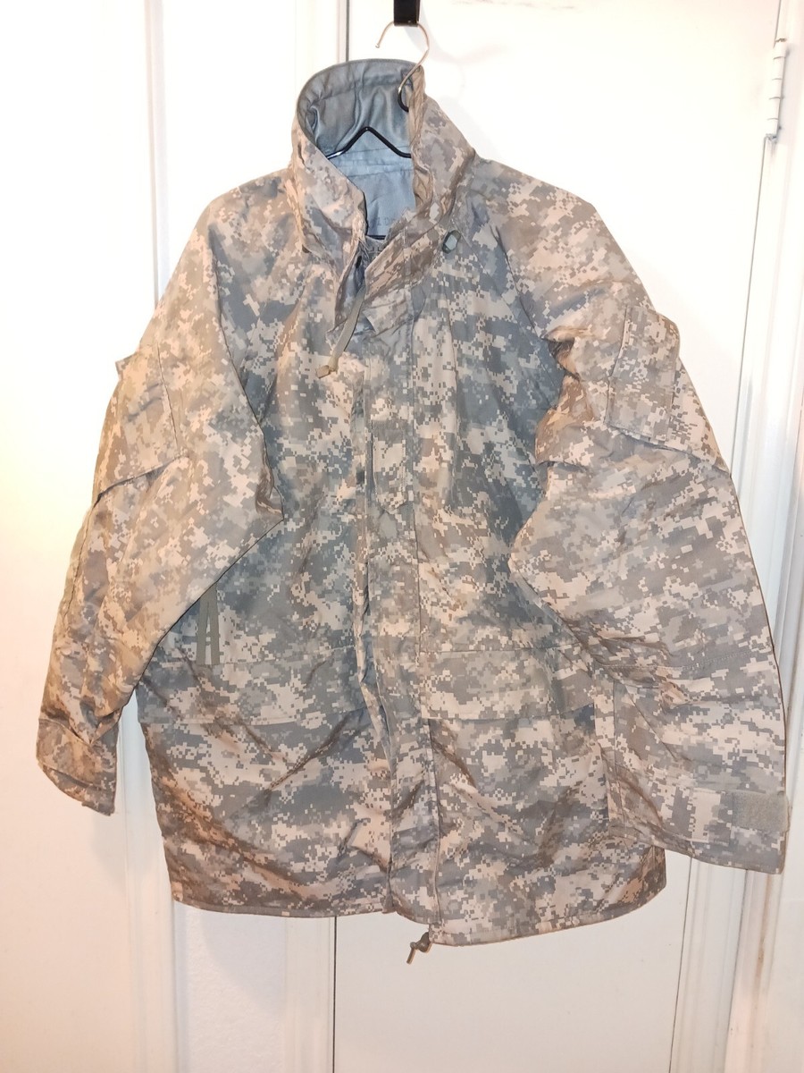 USGI ACU Medium Short Digital Gore-Tex ECWCS Parka Jacket 