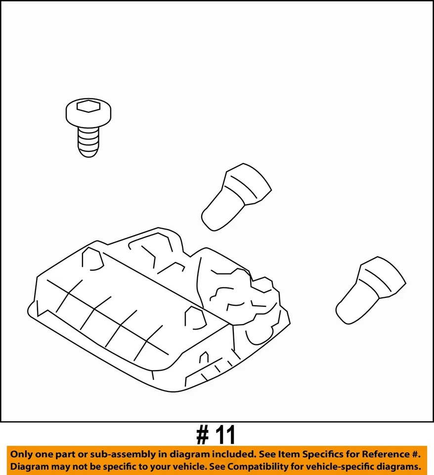 Used Front Upper Center Console fits: 2015 Hyundai Genesis roof Cpe w/o sunroof Foto 4 de 4