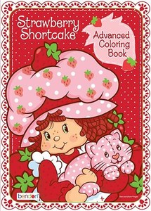 Strawberry Shortcake Retro Advanced Coloring Book | eBay