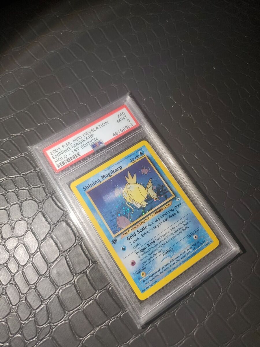 Pokemon Card - PSA 9 1st Edition Shining Magikarp - Neo Pokemon Card - PSA 9 1st Edition Shining Magikarp - Neo
