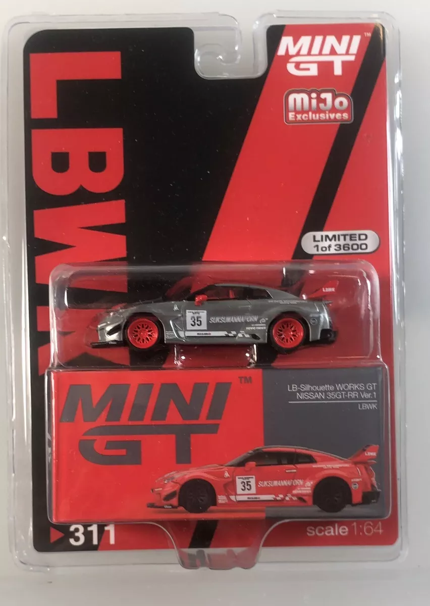 MINI-GT Nissan LB-Silhouette WORKS GT 35GT-RR Ver.1 LB Racing - LB-TIENDA  ONLINE