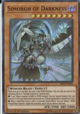 YUGIOH HOLO CARD SIMORGH OF DARKNESS RIRA-EN022 1ST EDITION | eBay YUGIOH HOLO CARD SIMORGH OF DARKNESS RIRA-EN022 1ST EDITION | eBay