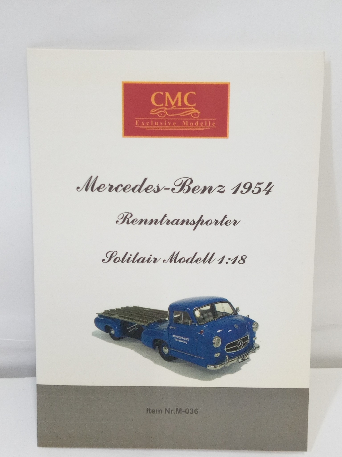 CMC 1/18 メルセデスベンツ 1954 トランスポーター M-036 | tspea.org