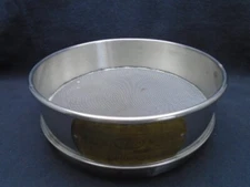 FISHER 8” D US Standard SS No. 30 Mesh Full Height Test Sieve 595um 0.0234"