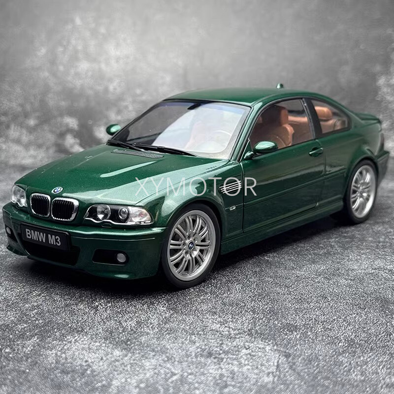 Solido 1:18 BMW E46 M3 2000 Metal Diecast Model Car Blue/Yellow