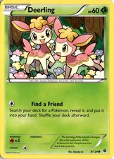 Deerling 8/124 XY - Fates Collide Pokémon Card TCG