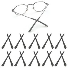 Glasses End Tips, Anti-Slip Silicone Ear Sock Pieces Tube Sleeve Eyeglass Tem...
