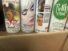 Different Color Temporary Hair Color Spray Can NEW SEALED 3 Oz Can