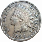 New Listing1894 Indian Head Penny VF