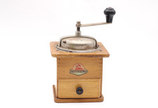 Zassenhaus Mokka Kaffeemühle aus Holz und Metall selten antik Vintage alt