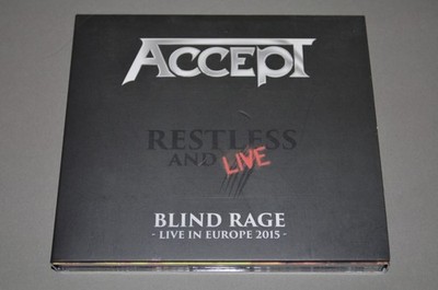 Accept   Restless And Live (Blind Rage - Live In Europe 2015) / NB 2017 / 2CD