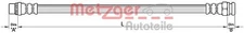 Original Metzger brake hose 4111141 for Citroën Peugeot