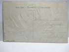 1910 POSTCARD LARGE YELLOW ROSE, GOLD TRIM — photo 2