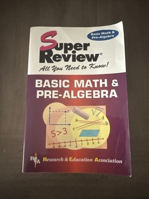 Basic Math & Pre-Algebra (Super Rev..., Staff of Resear