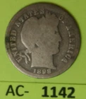 1898-O US Barber Dime in Circulated Condition...see Photo ac-1142