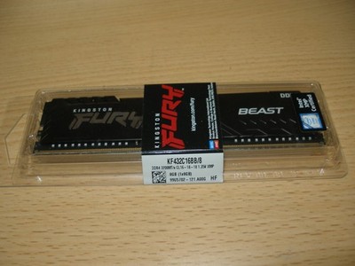 Kingston Fury Beast DDR4 3200 8GB Arbeitsspeicher