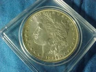 Uncirculated US Silver Coin-1884 O MORGAN SILVER DOLLAR