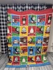 Vintage Thomas The Tank Engine Friends Throw Blanket Comforter Twin W/ Pillow