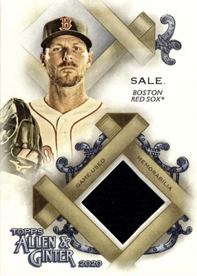 2020 Topps Allen & Ginter #FSRA-CS Chris Sale Full-Size Relics A