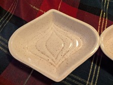 Set Of 2 Vintage Onion Shaped 1950's Relish dishes Made In California USA