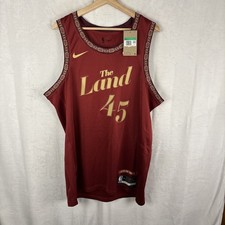 Donovan Mitchell 2023-24 Cleveland Cavaliers City Ed Nike Authentic Jersey 52 XL