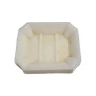 Vintage Hazel Atlas Milk Glass Soap Dish