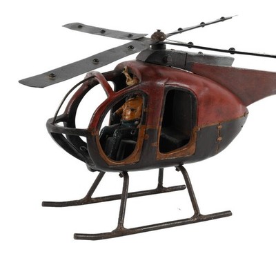 1960s Hughes 500 Helicopter Model with Pilot | eBay