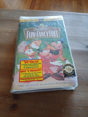 Fun and Fancy Free (VHS, 1997) Brand New- Buy2 Get1- Fast Combined Shipping 