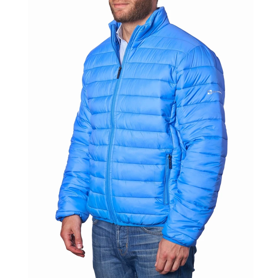 Alpine Swiss Niko Men’s Puffer Jacket Warm Down Alternative Insulated Coat | - Image 2 of 4